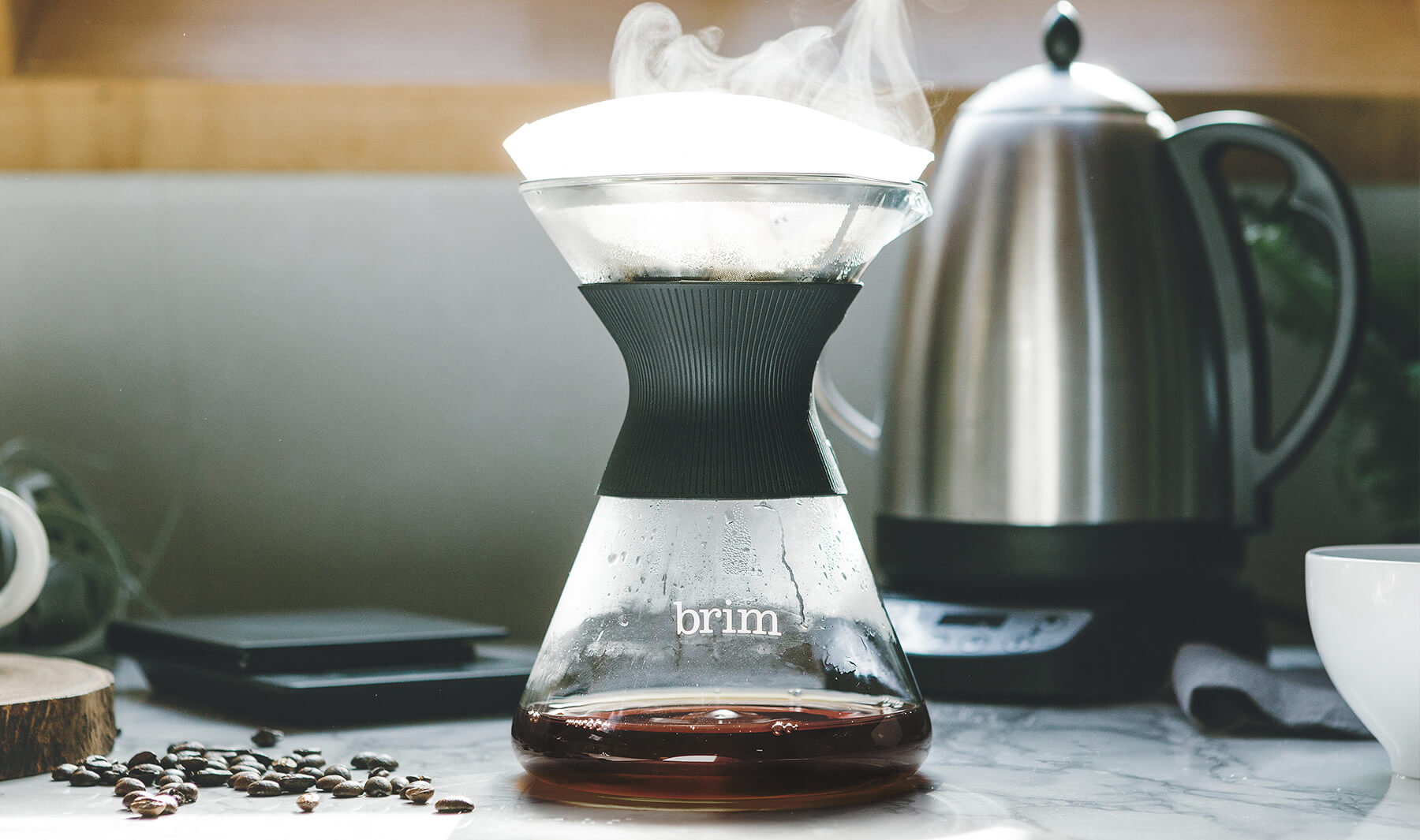 Add Brim's Pour Over Coffee Maker to the Kitchen