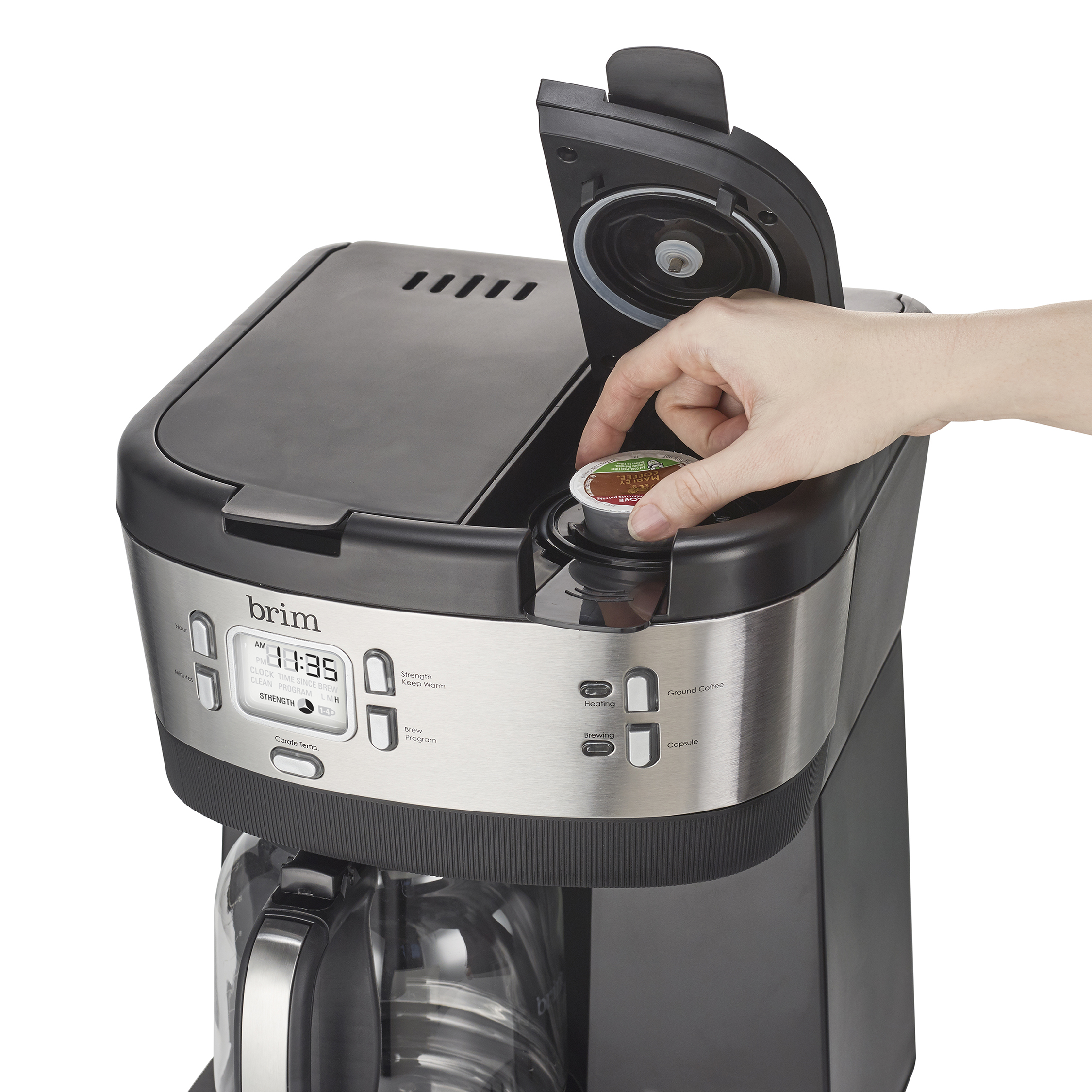 Brim Combo 19 Bar Espresso & Drip Coffee Maker - BRIM