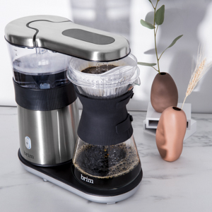 Brim 8-Cup Pour-Over Coffee Maker Review: Barista-Style Brew Without All  the Effort