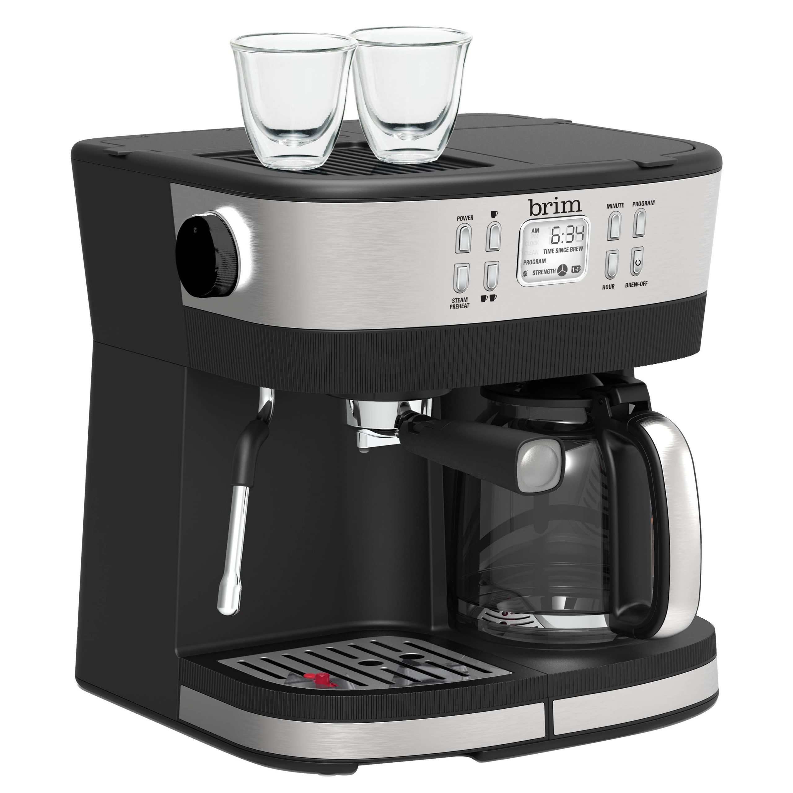 Brim Combo 19 Bar Espresso & Drip Coffee Maker - BRIM